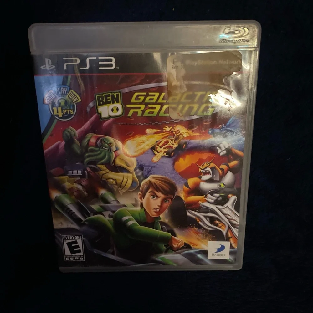 Sony PS3 Game Case Lot - Blue and Multi-Color Covers